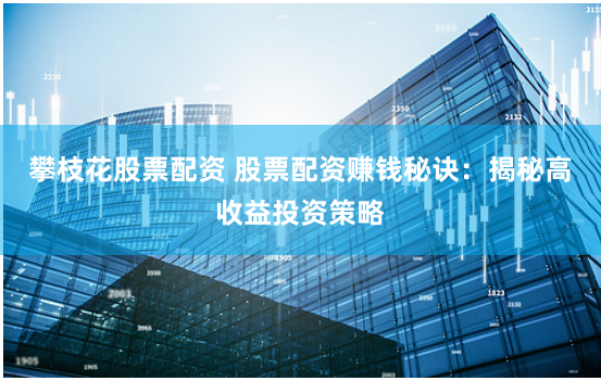 攀枝花股票配资 股票配资赚钱秘诀：揭秘高收益投资策略